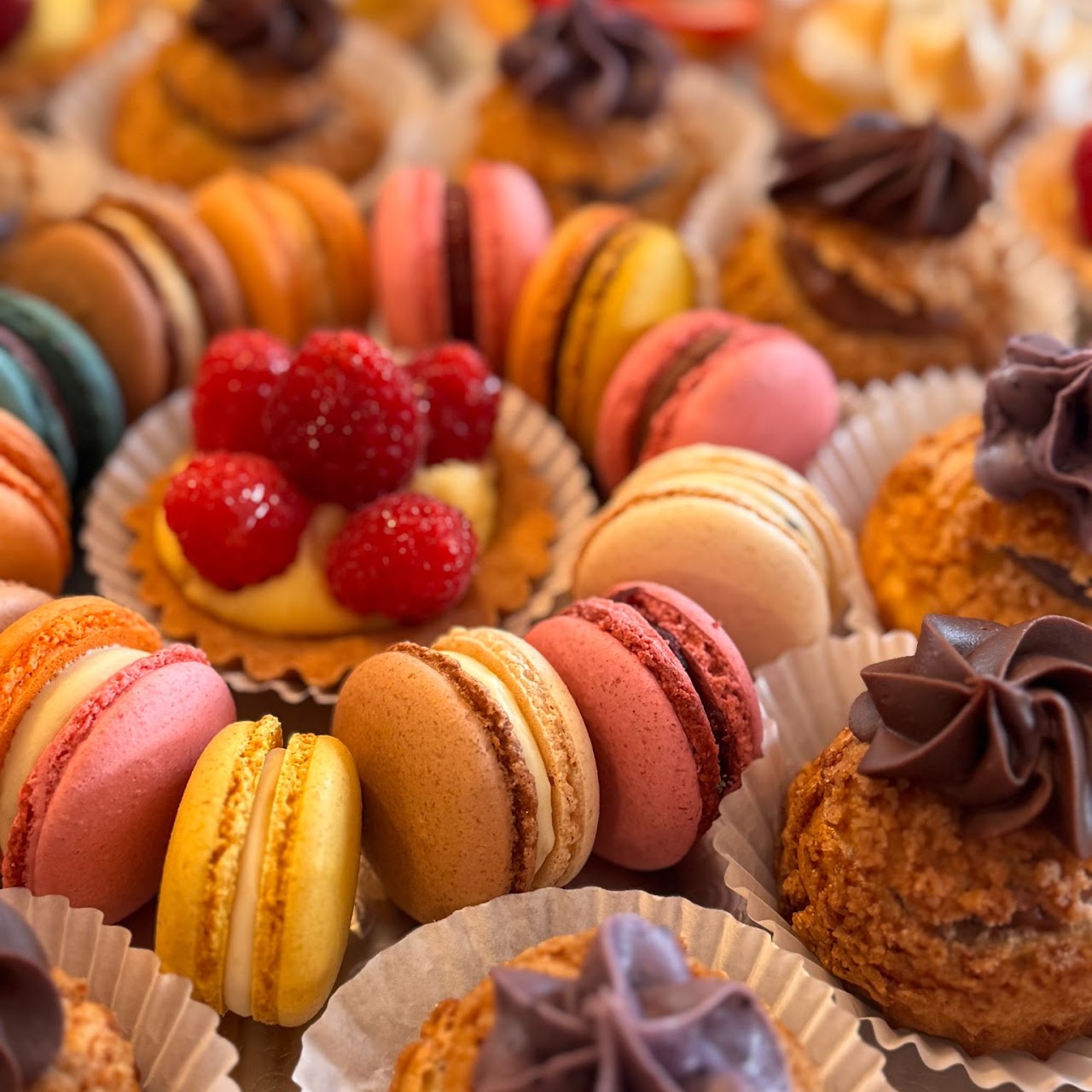 Sweet Vanilla dessert tray